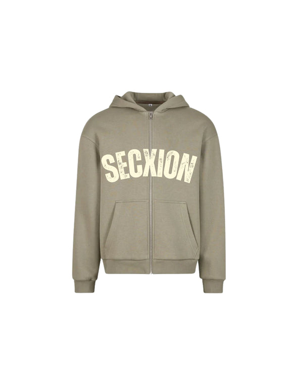 Core Zip Hoodie – Olive