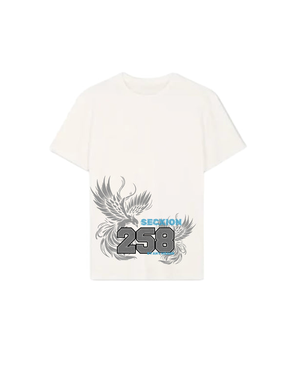 258 Wing Tee – White
