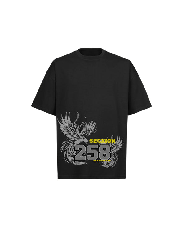 258 Wing Tee – Black